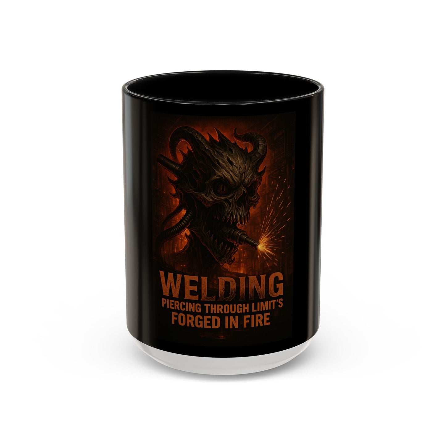 Fire-Themed Welding Mug – Inspirational Gift for Proud Welders