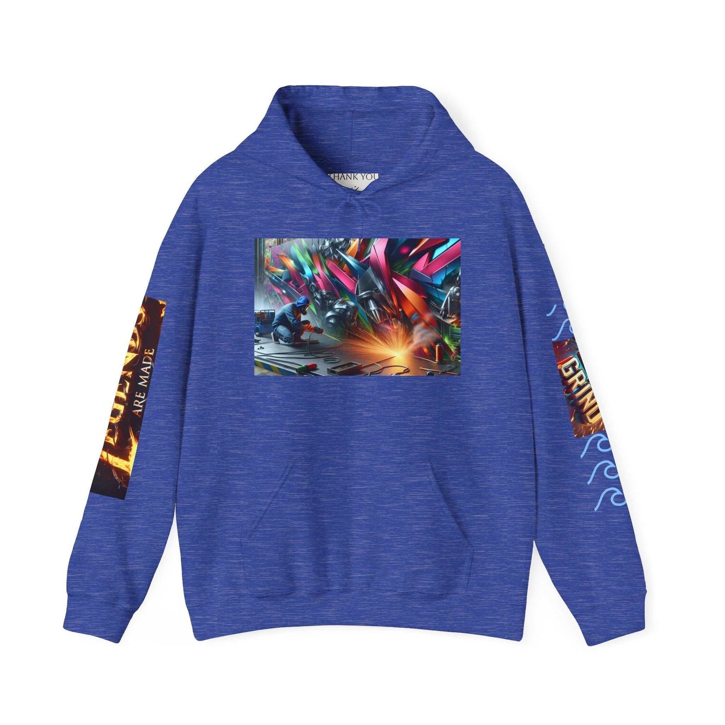 Welder Life Heavy Blend Hoodie – Durable, Warm & Built for Tough Days