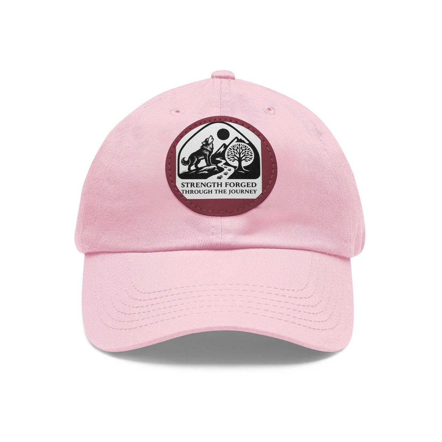 Wishful Wolf Dad Hat – Strength & Nature Inspired Headwear