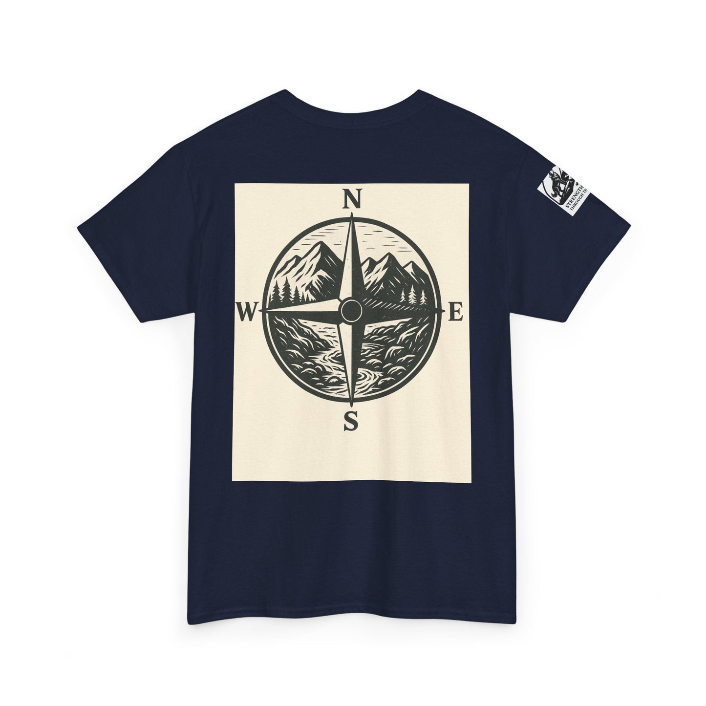 Montana Wanderer Tee – Inspirational Nature Quote Shirt for Explorers