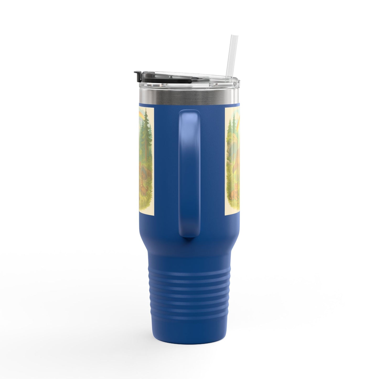 Wolves 40oz Insulated Travel Mug – Leak-Proof Tumbler for Outdoors