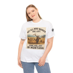 Unisex Montana Tee – Adventure Shirt for Hikers and Nature Lovers