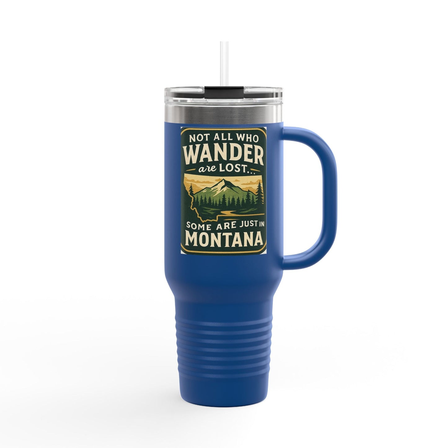 Montana 40oz Travel Mug – Adventure Tumbler for Hikers & Campers