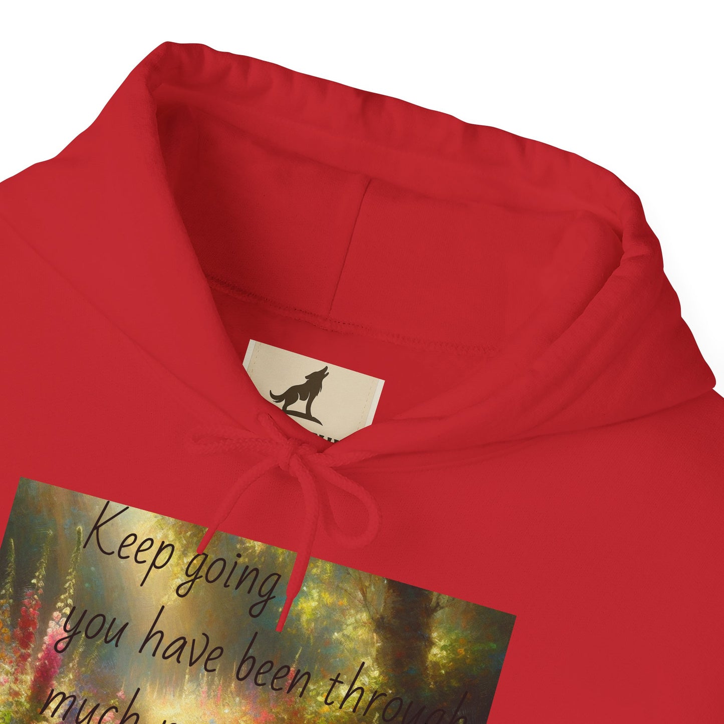 Wolf Meadow Hoodie – Strength in Stillness, Power in Kindness