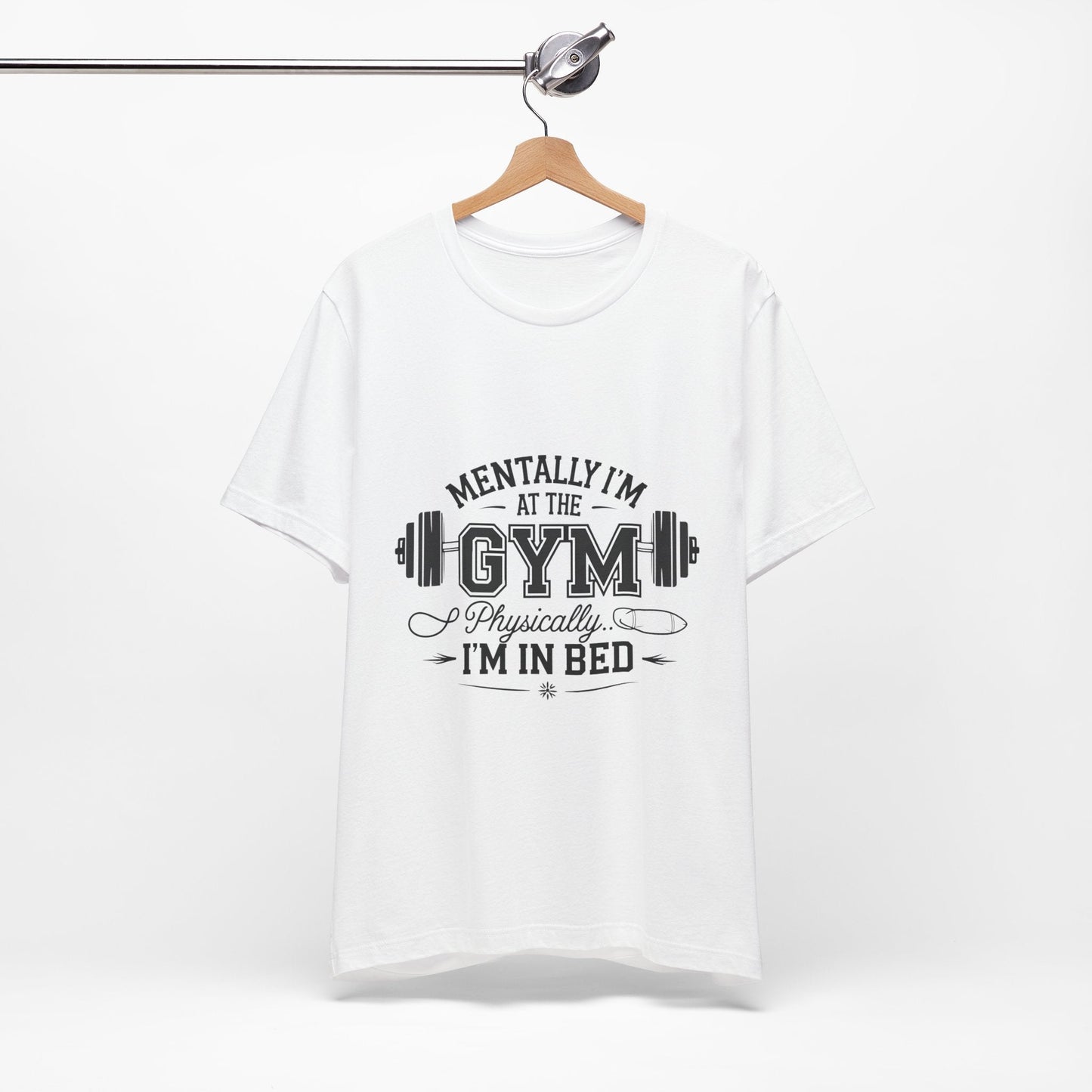 Gym Humor Tee – Motivational Graphic T-Shirt for Gym Lovers