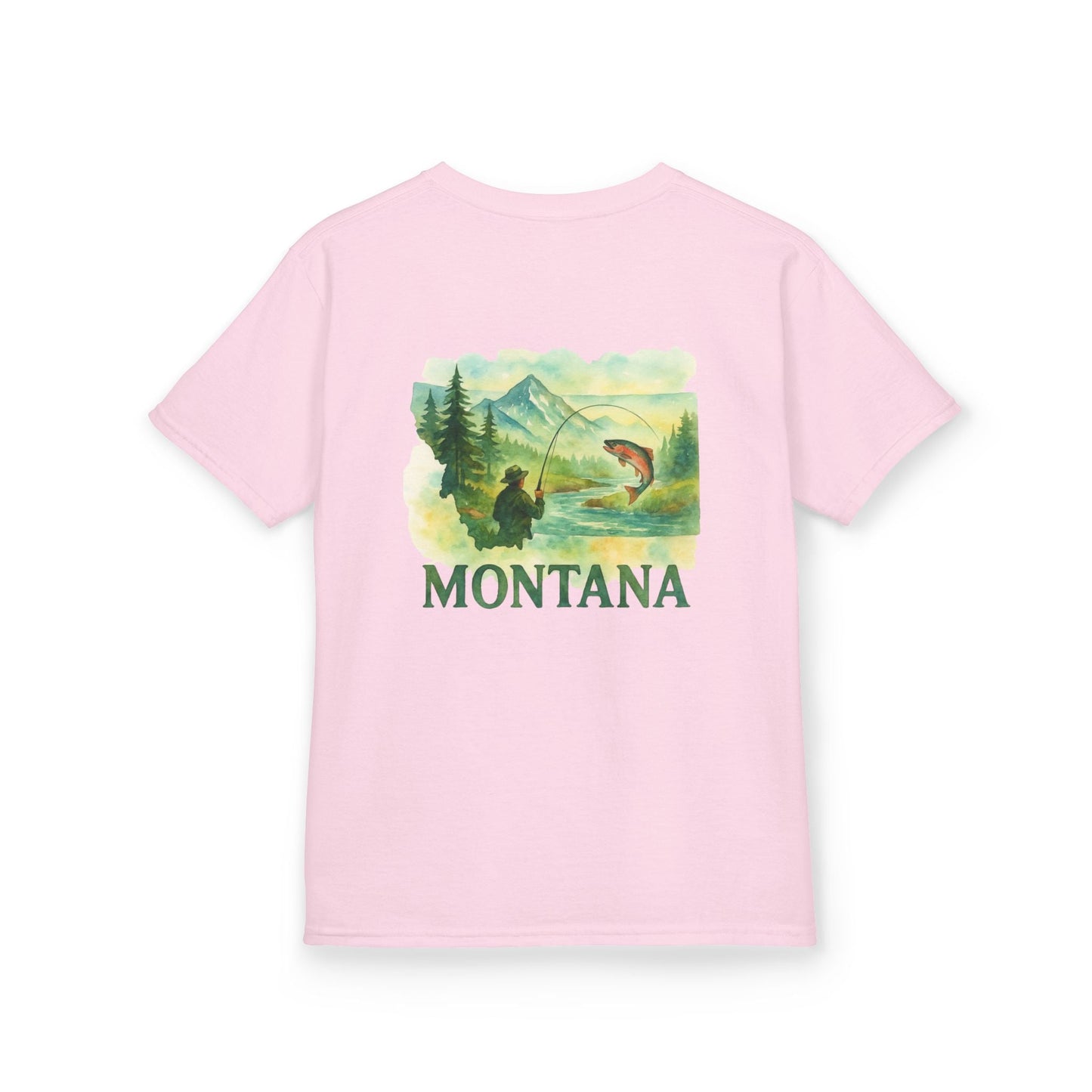 Kids Fishing T-Shirt – Funny Born to Fish, Skip Homework Design