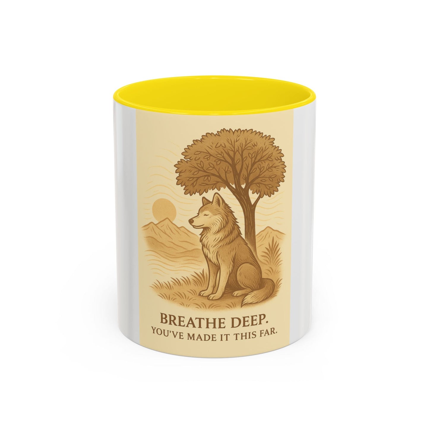 Inspirational Coffee Mug – Nature-Themed Gift for Starting Fresh