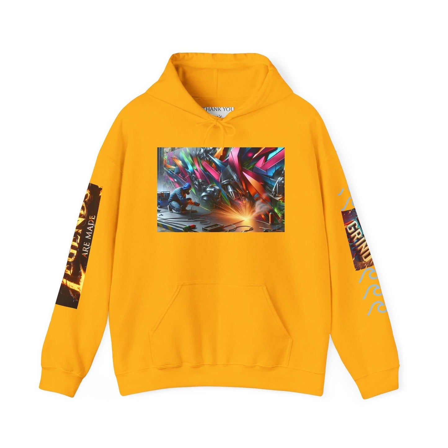 Welder Life Heavy Blend Hoodie – Durable, Warm & Built for Tough Days