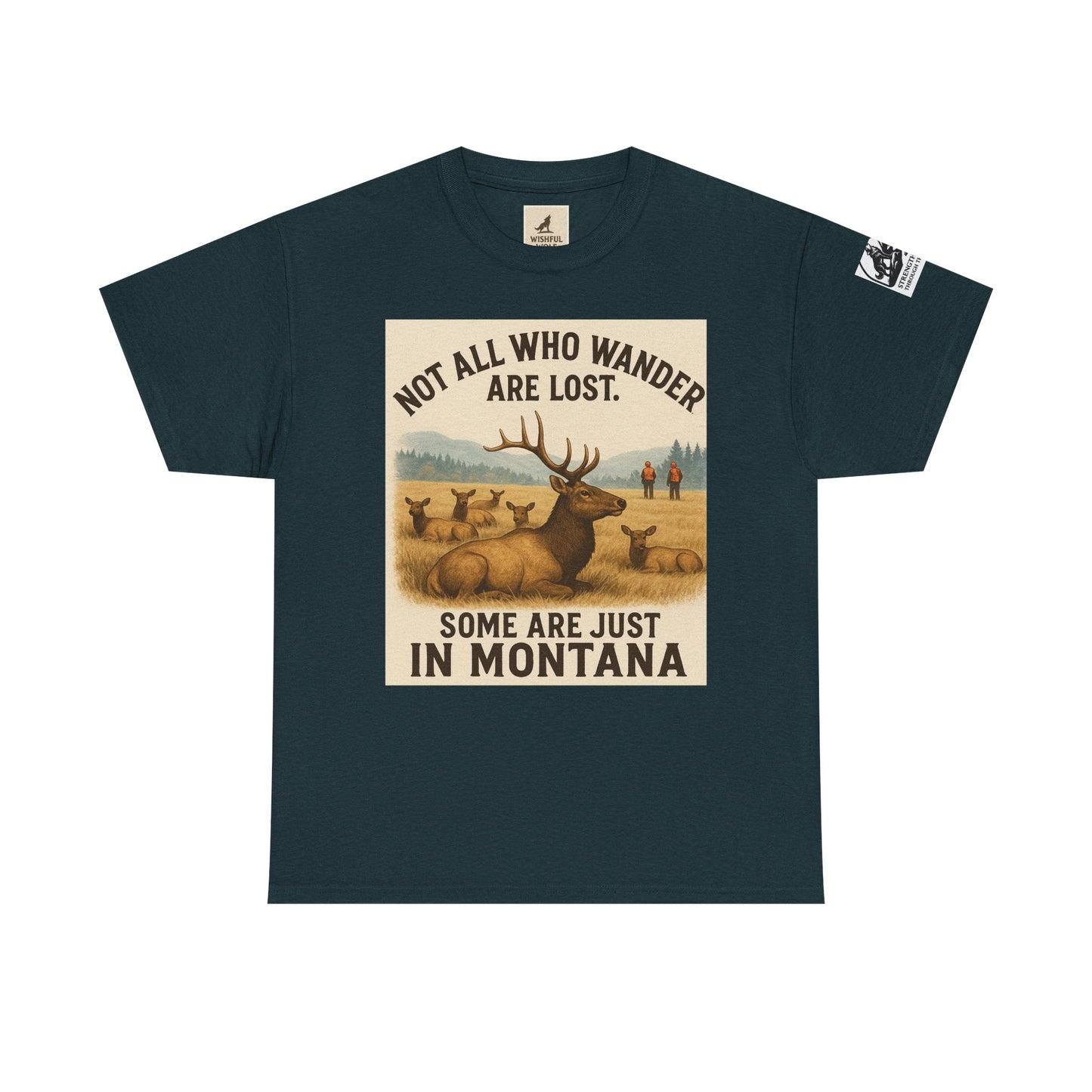 Unisex Montana Tee – Adventure Shirt for Hikers and Nature Lovers