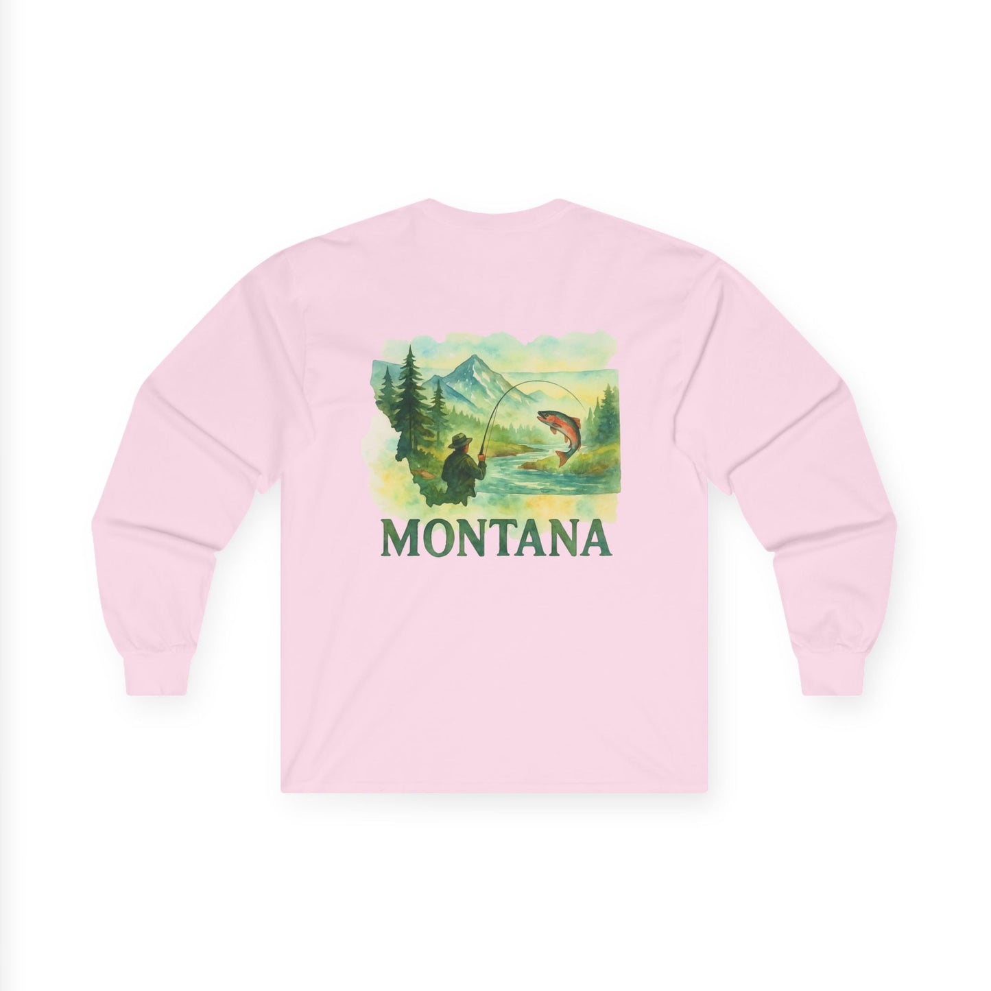 Fishing Long Sleeve Shirt – Angler Tee for Men & Women Outdoors