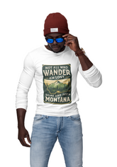 Wanderlust Long Sleeve – Montana Adventure Shirt for Outdoors Lover