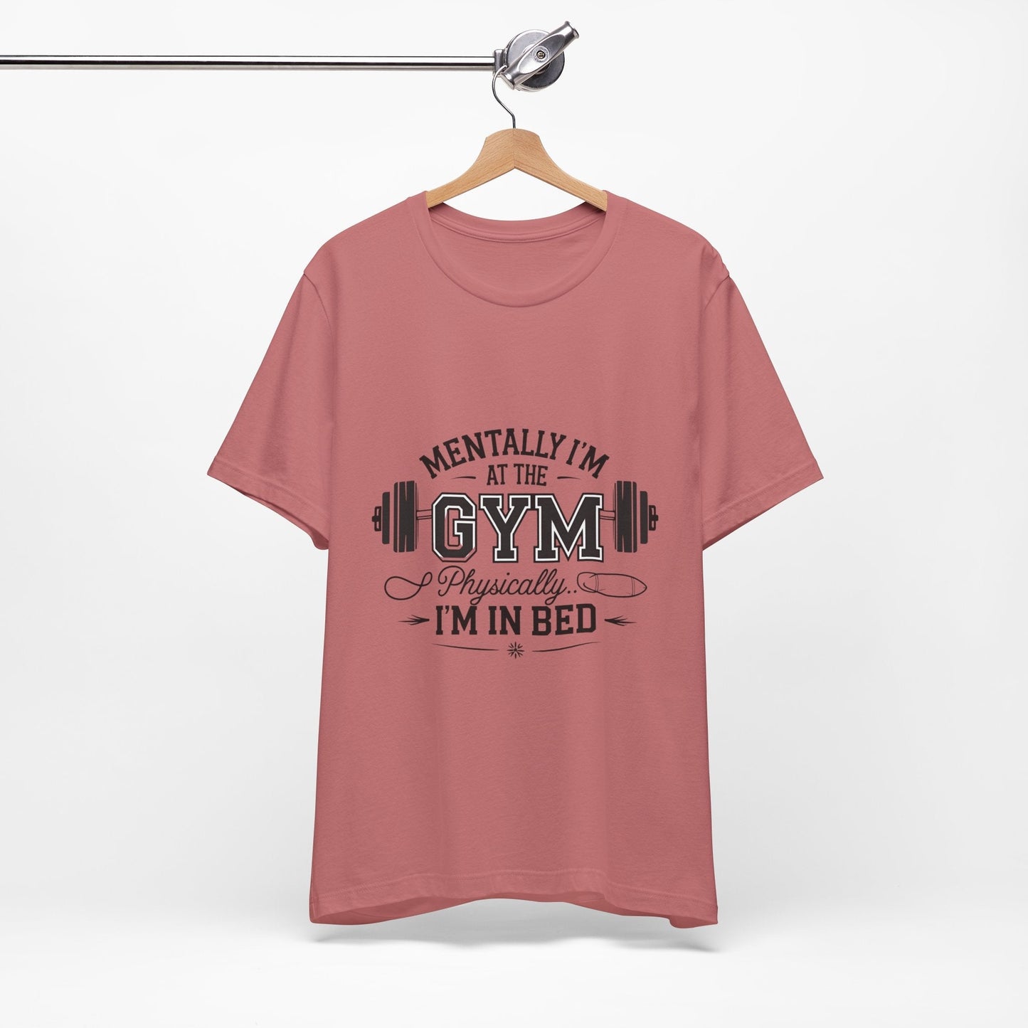 Gym Humor Tee – Motivational Graphic T-Shirt for Gym Lovers