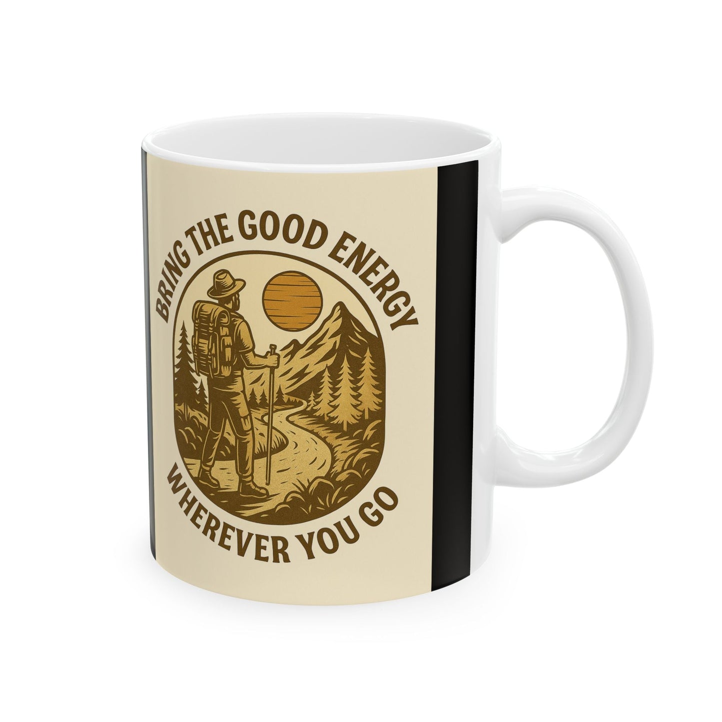 Montana Fishing Mug – Outdoor Gift for Nature & Coffee Lovers