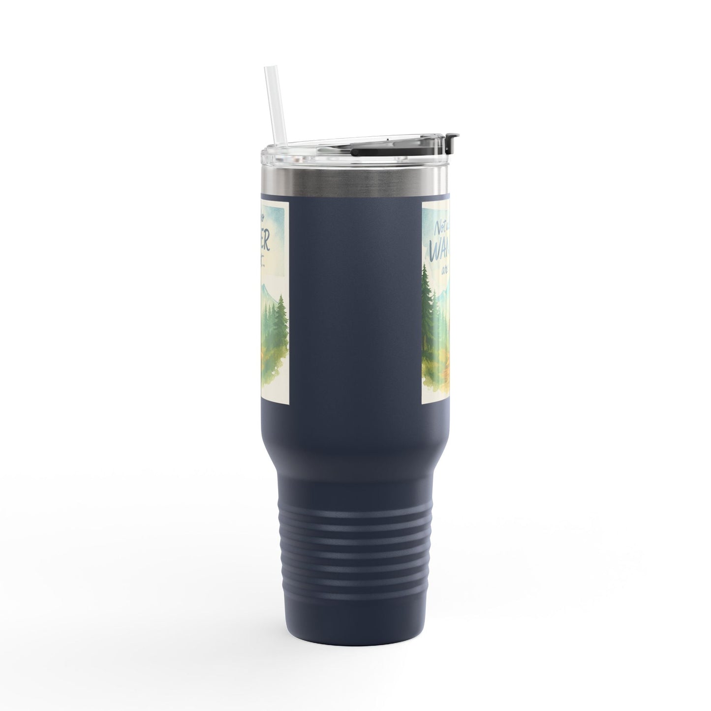 Montana 40oz Adventure Mug with elk-inspired design and stainless steel body.