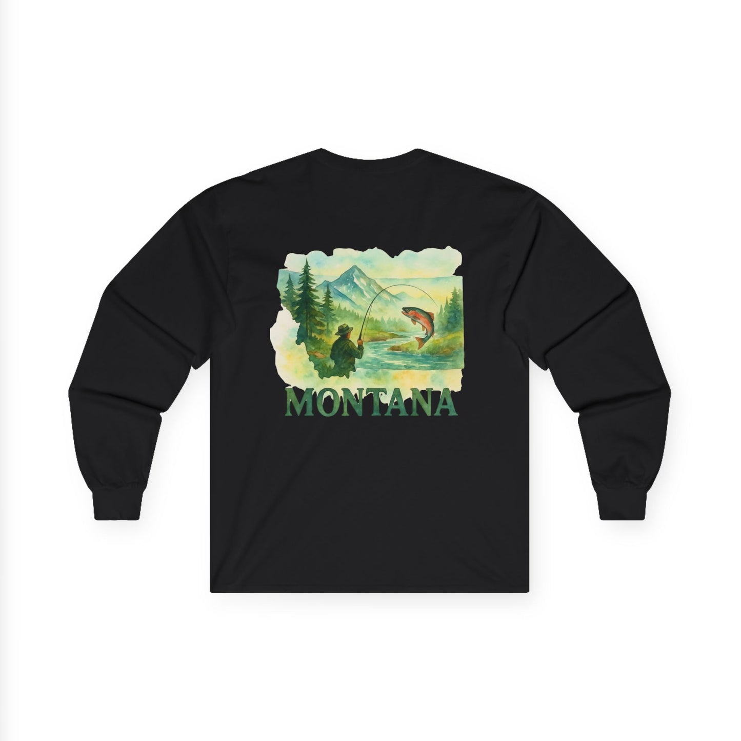 Fishing Long Sleeve Shirt – Angler Tee for Men & Women Outdoors
