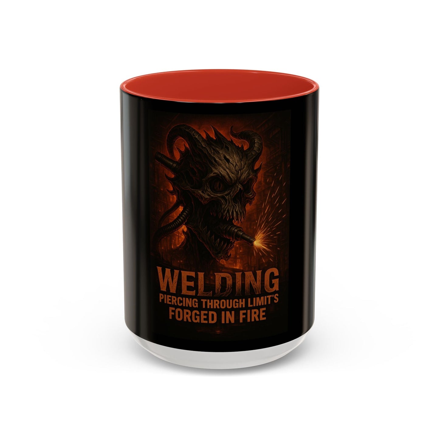Fire-Themed Welding Mug – Inspirational Gift for Proud Welders