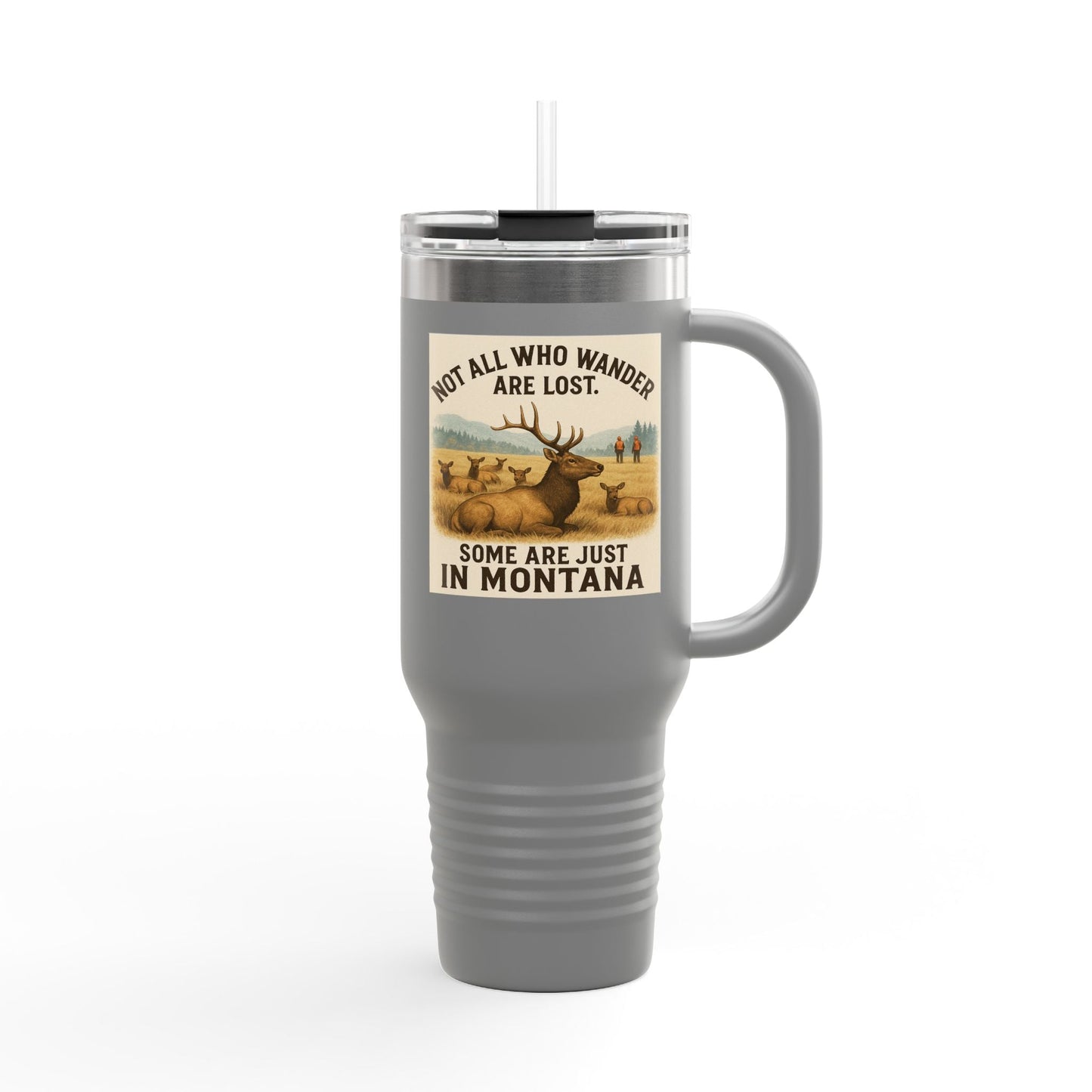 40oz Montana Adventure Mug – Insulated Cup for Outdoor Travel