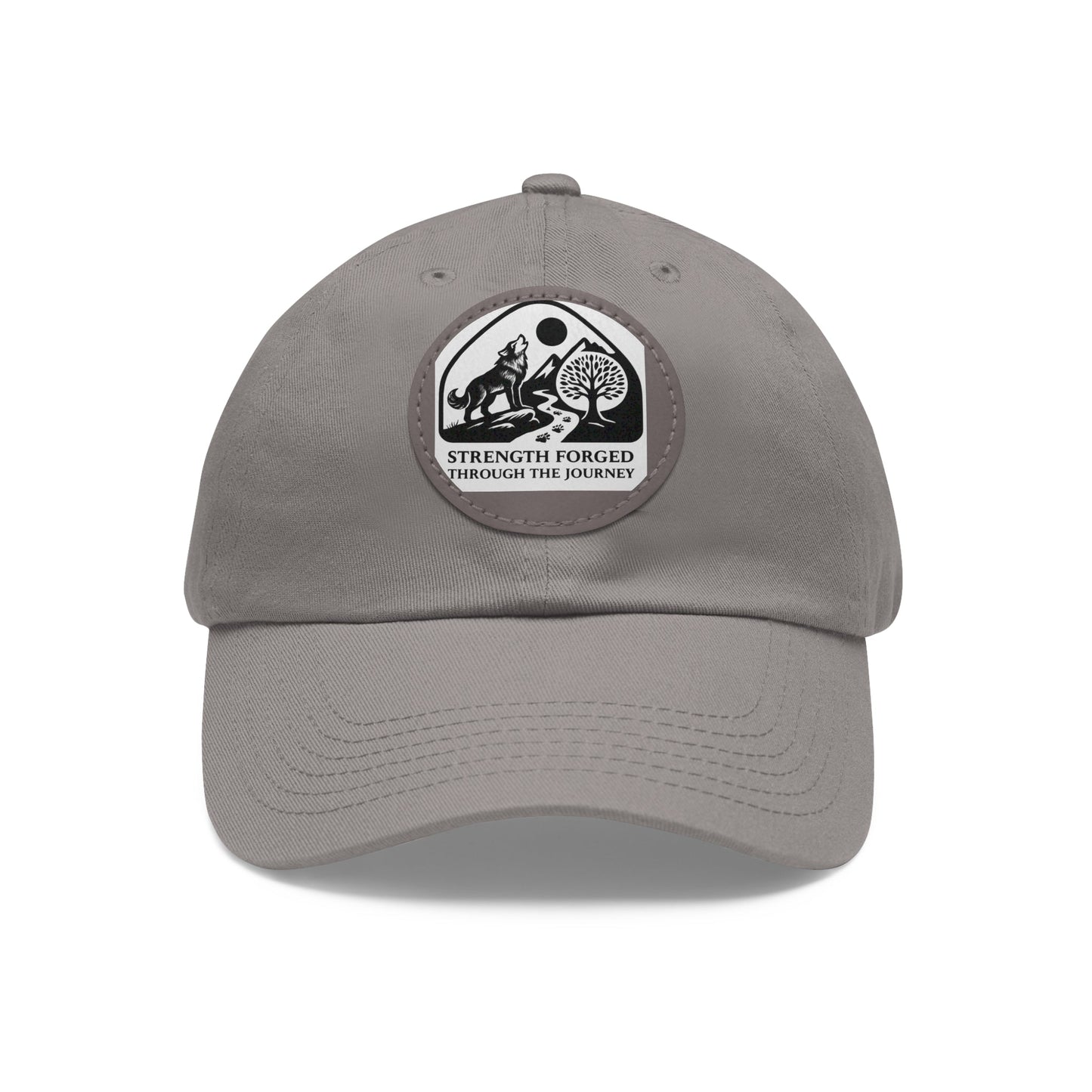 Wishful Wolf Dad Hat – Strength & Nature Inspired Headwear