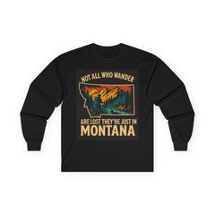 Montana Adventure Long Sleeve Tee – Hiking Shirt for Nature Lovers