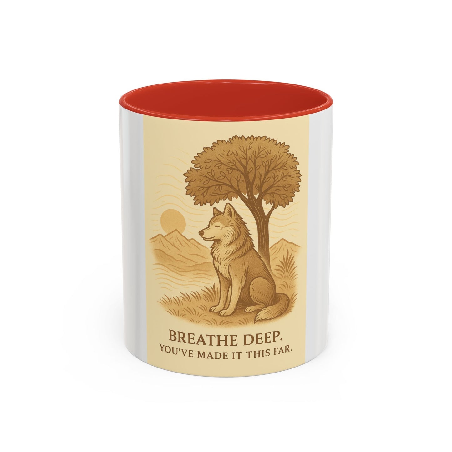 Inspirational Coffee Mug – Nature-Themed Gift for Starting Fresh