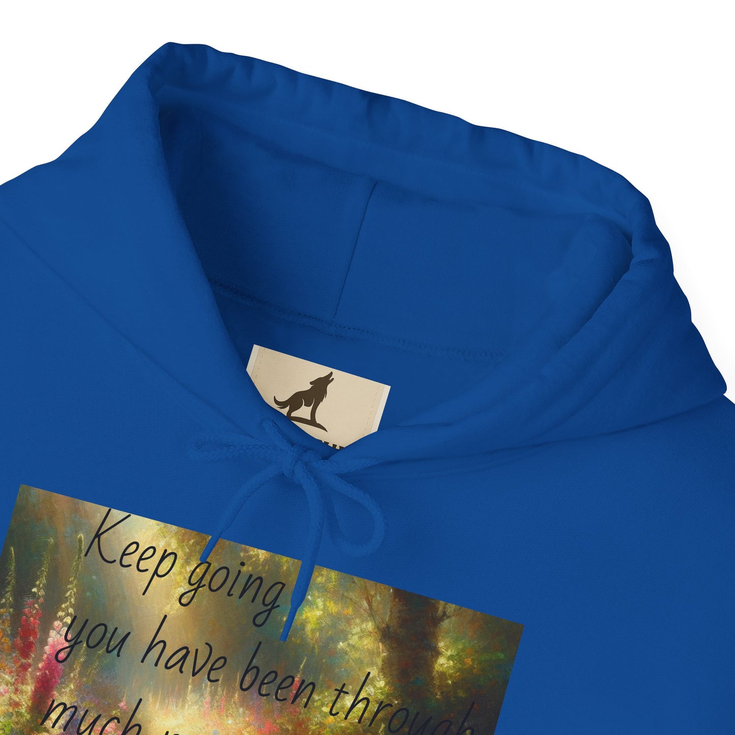 Wolf Meadow Hoodie – Strength in Stillness, Power in Kindness