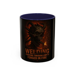 Fire-Themed Welding Mug – Inspirational Gift for Proud Welders