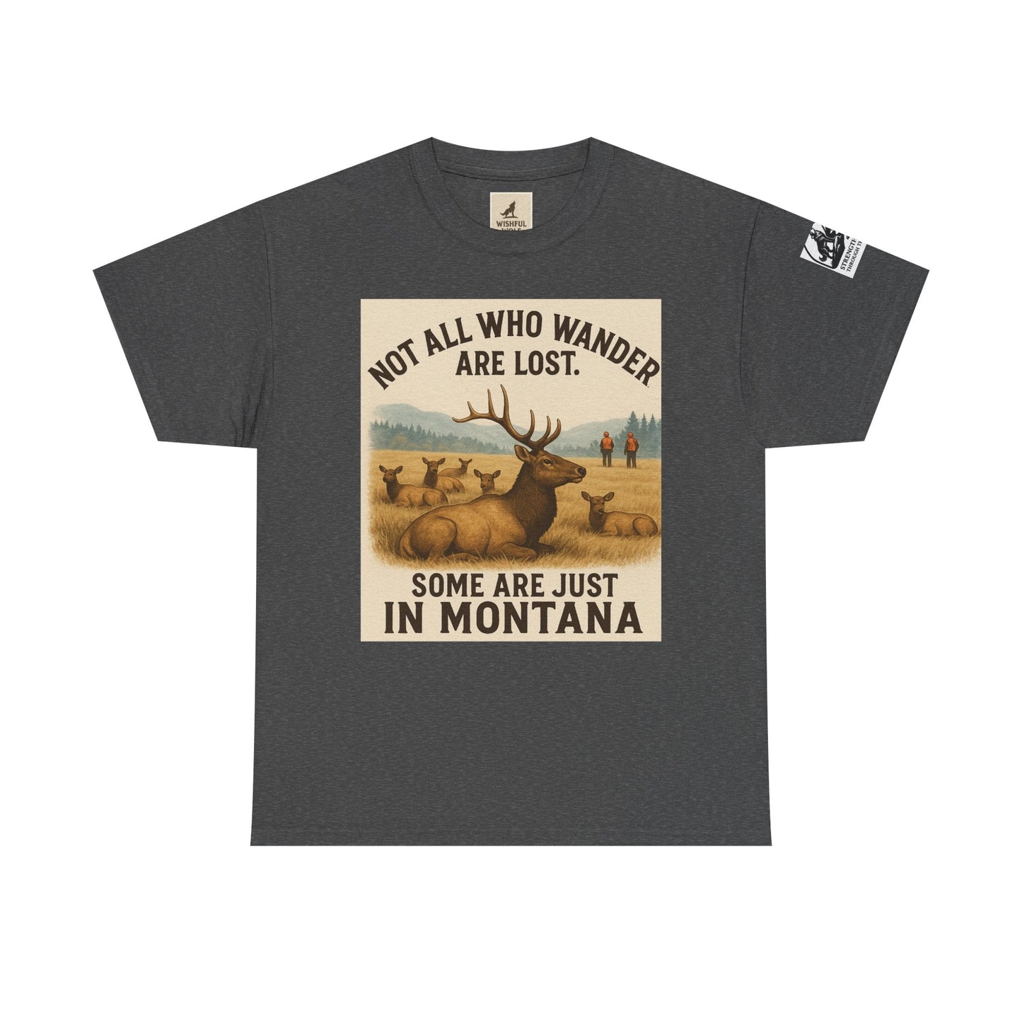 Unisex Montana Tee – Adventure Shirt for Hikers and Nature Lovers