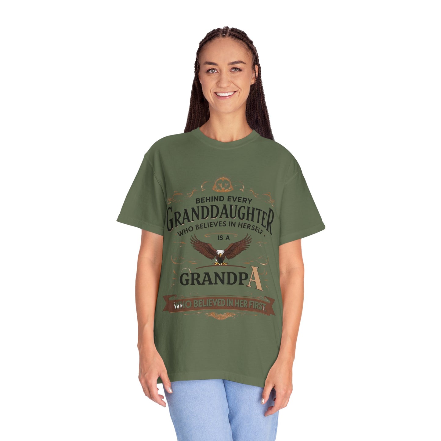 Grandpa Believes in Granddaughter Tee – Inspired by Real Bonds