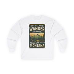 Wanderlust Long Sleeve – Montana Adventure Shirt for Outdoors Lover