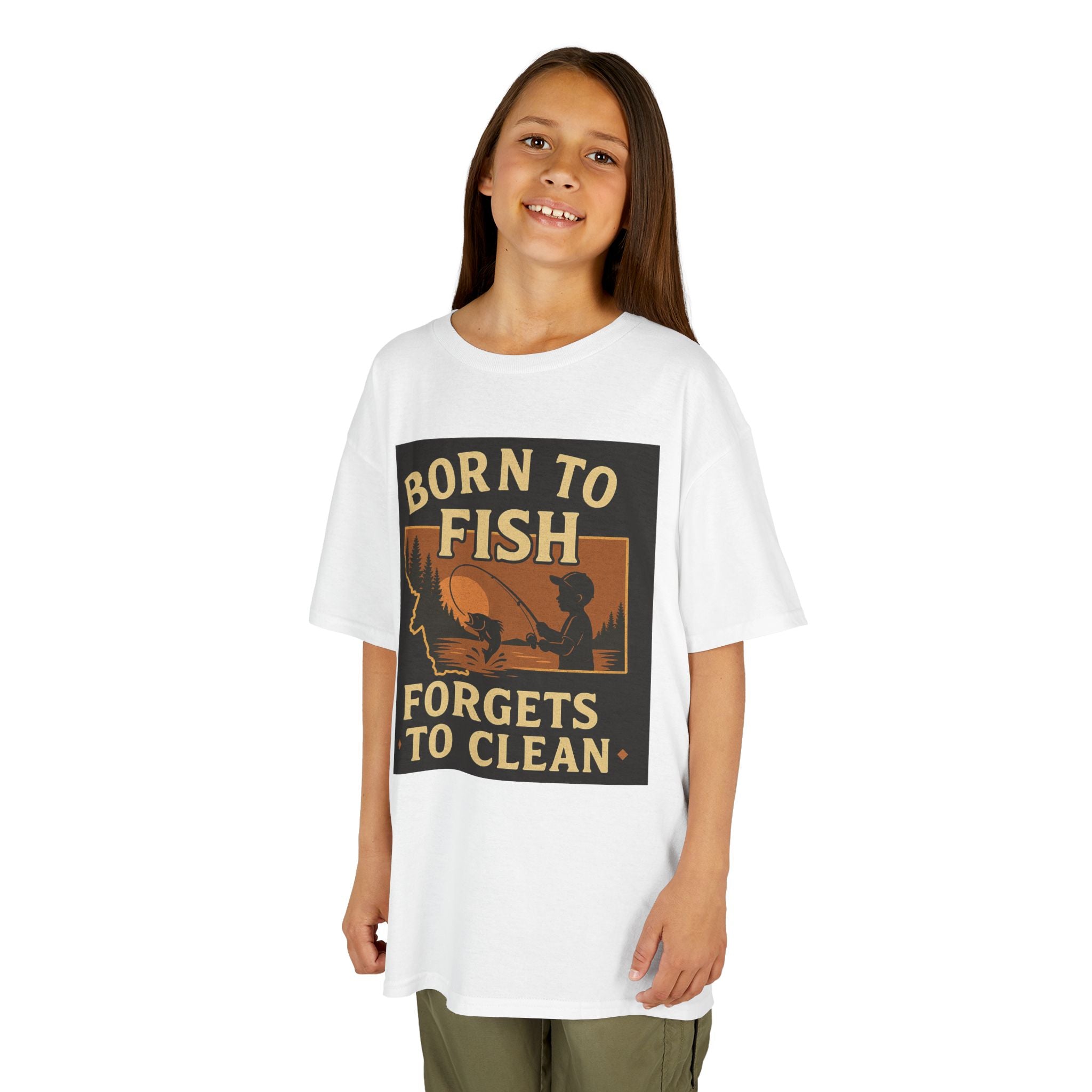 Kids Fishing T-Shirt – Fun Fishing Tee for Boys & Girls Who Love Water