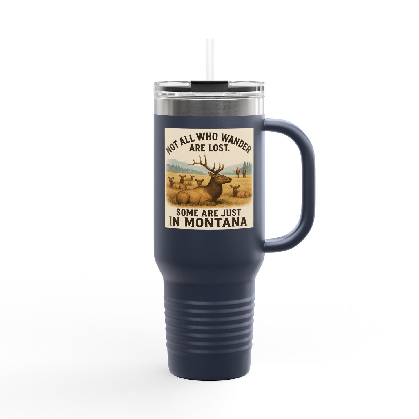 40oz Montana Adventure Mug – Insulated Cup for Outdoor Travel