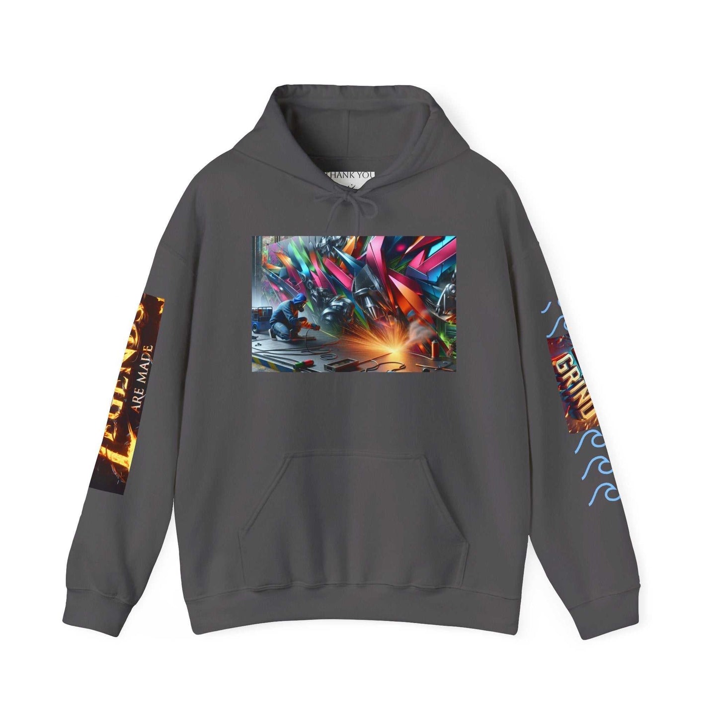 Welder Life Heavy Blend Hoodie – Durable, Warm & Built for Tough Days