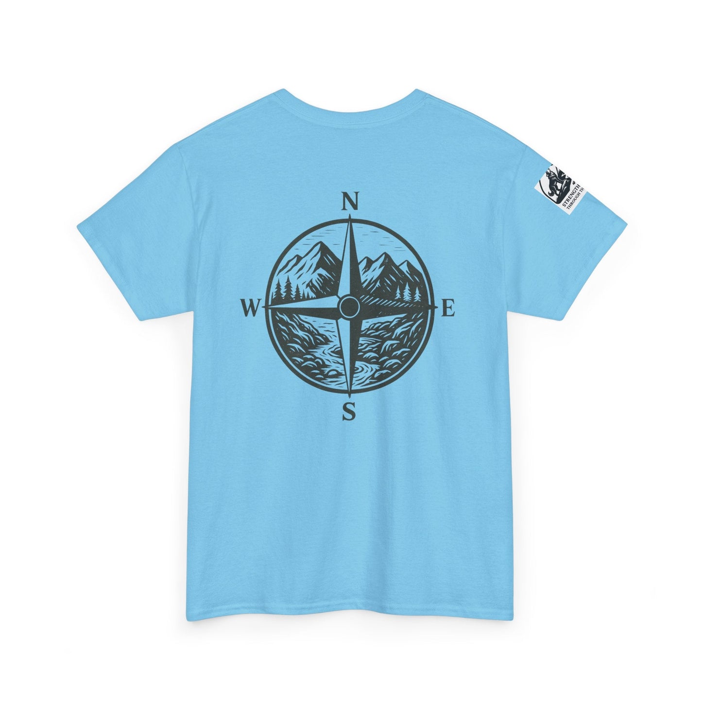 Montana Wanderer Tee – Inspirational Nature Quote Shirt for Explorers