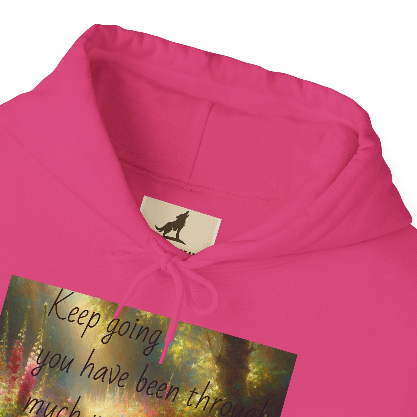 Wolf Meadow Hoodie – Strength in Stillness, Power in Kindness