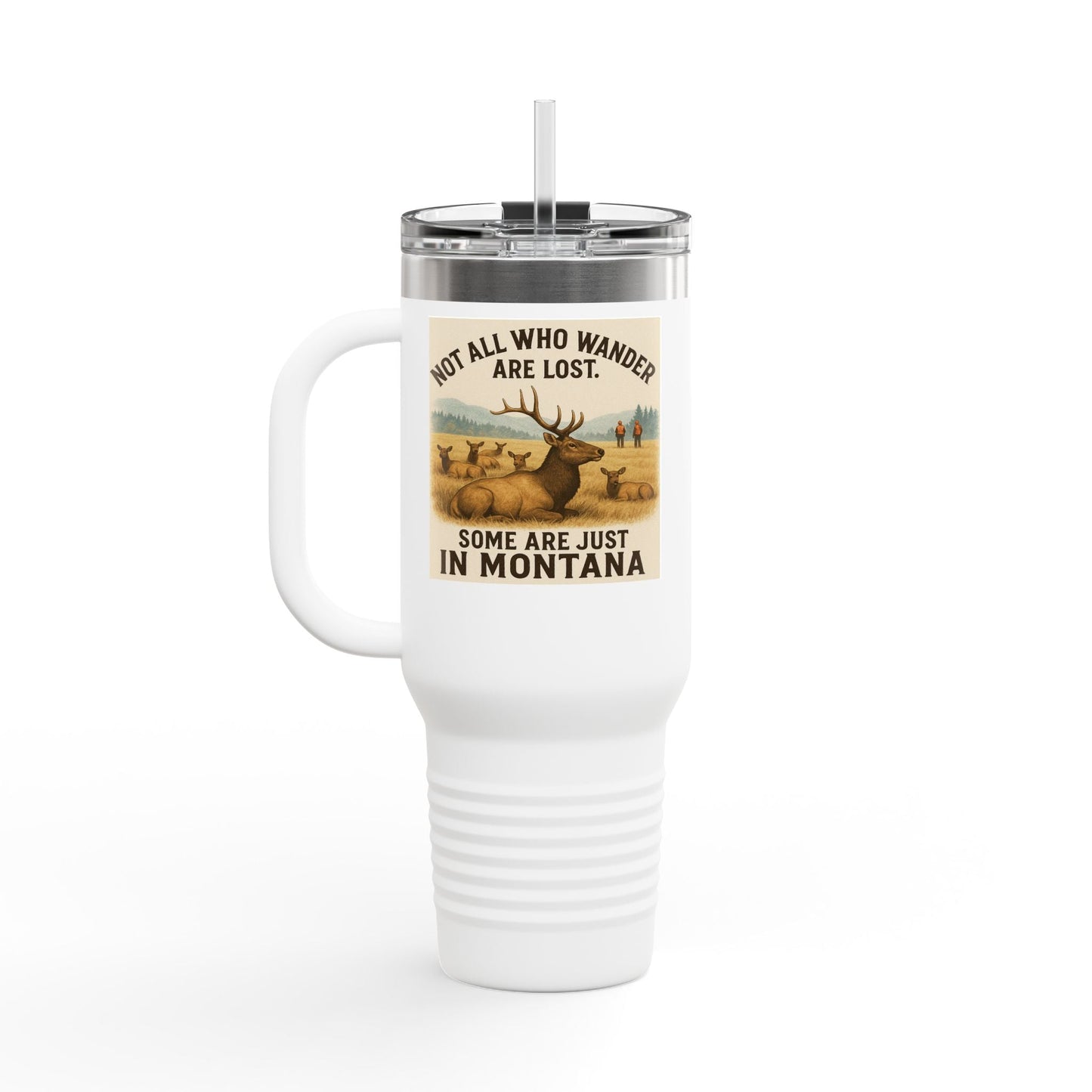 40oz Montana Adventure Mug – Insulated Cup for Outdoor Travel