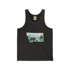 Montana Tank Top – Unisex Nature Shirt for Summer Adventures