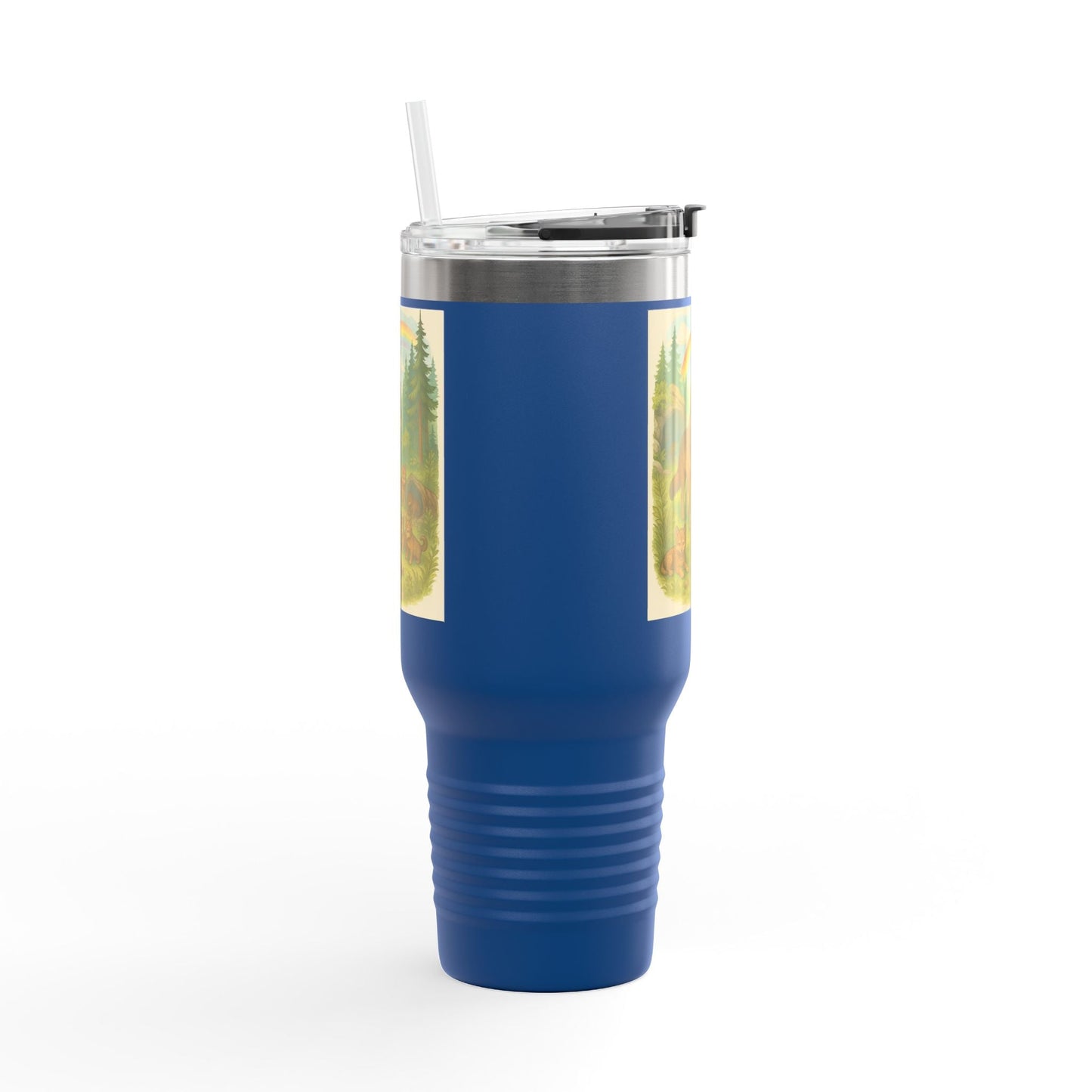 Wolves 40oz Insulated Travel Mug – Leak-Proof Tumbler for Outdoors
