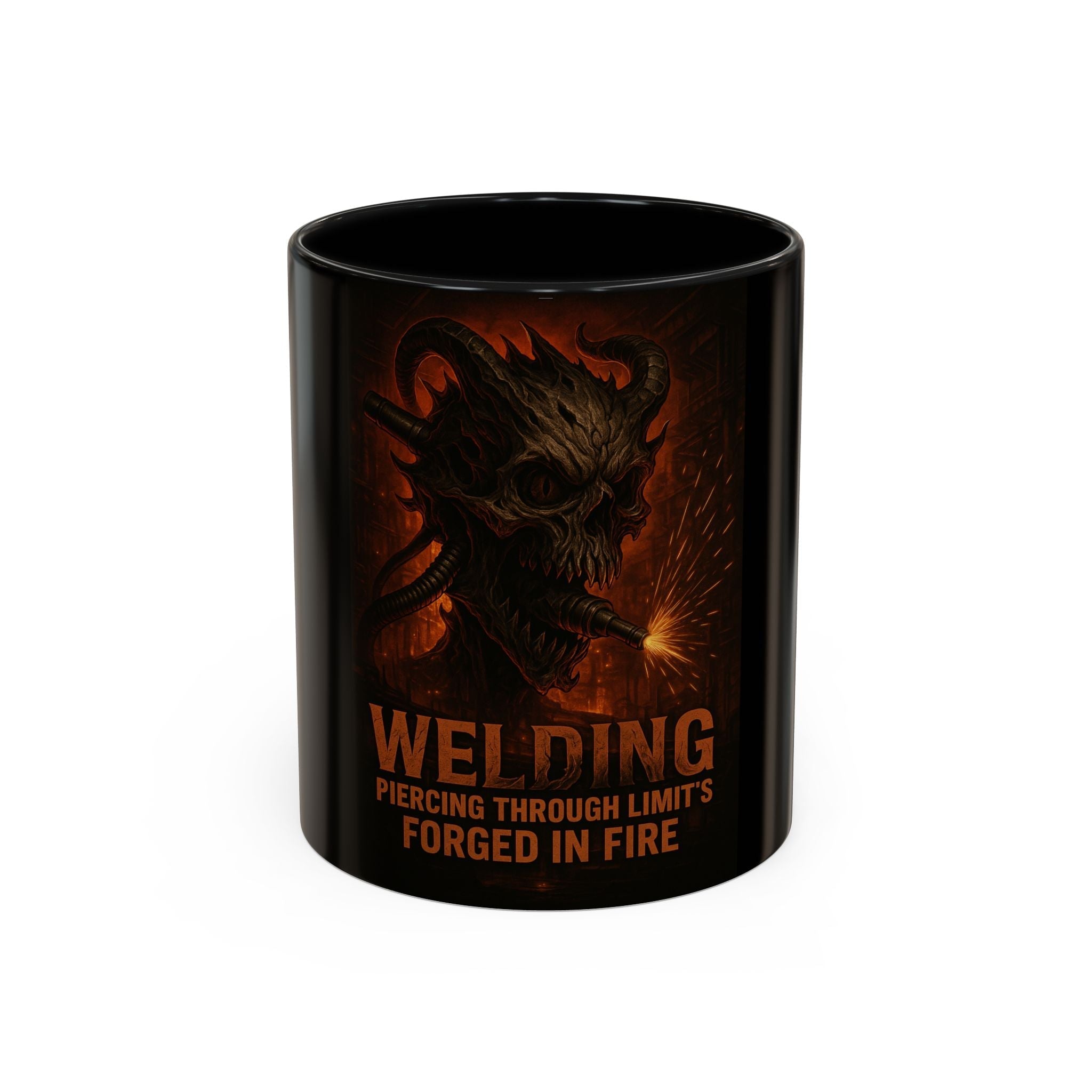 Fire-Themed Welding Mug – Inspirational Gift for Proud Welders