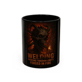 Fire-Themed Welding Mug – Inspirational Gift for Proud Welders