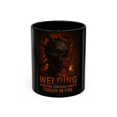 Fire-Themed Welding Mug – Inspirational Gift for Proud Welders