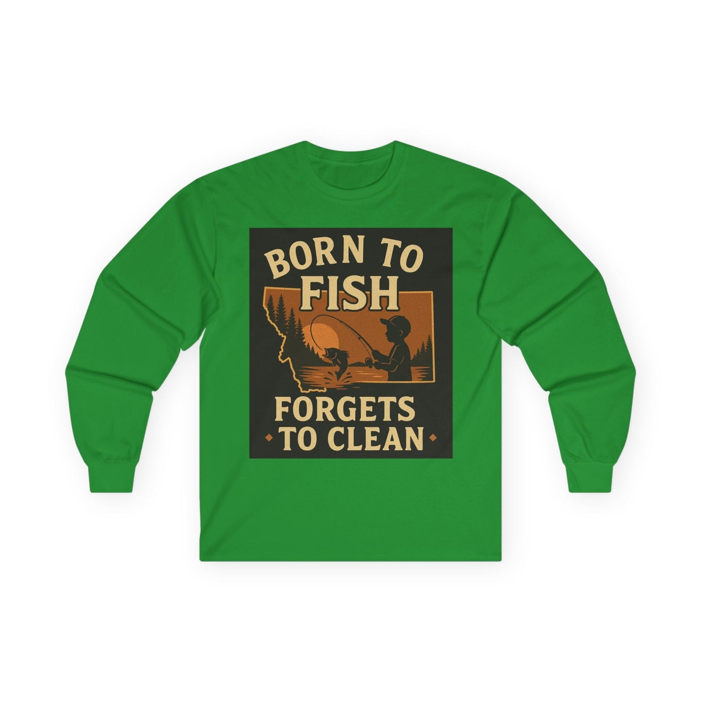 Fishing Long Sleeve Shirt – Angler Tee for Men & Women Outdoors