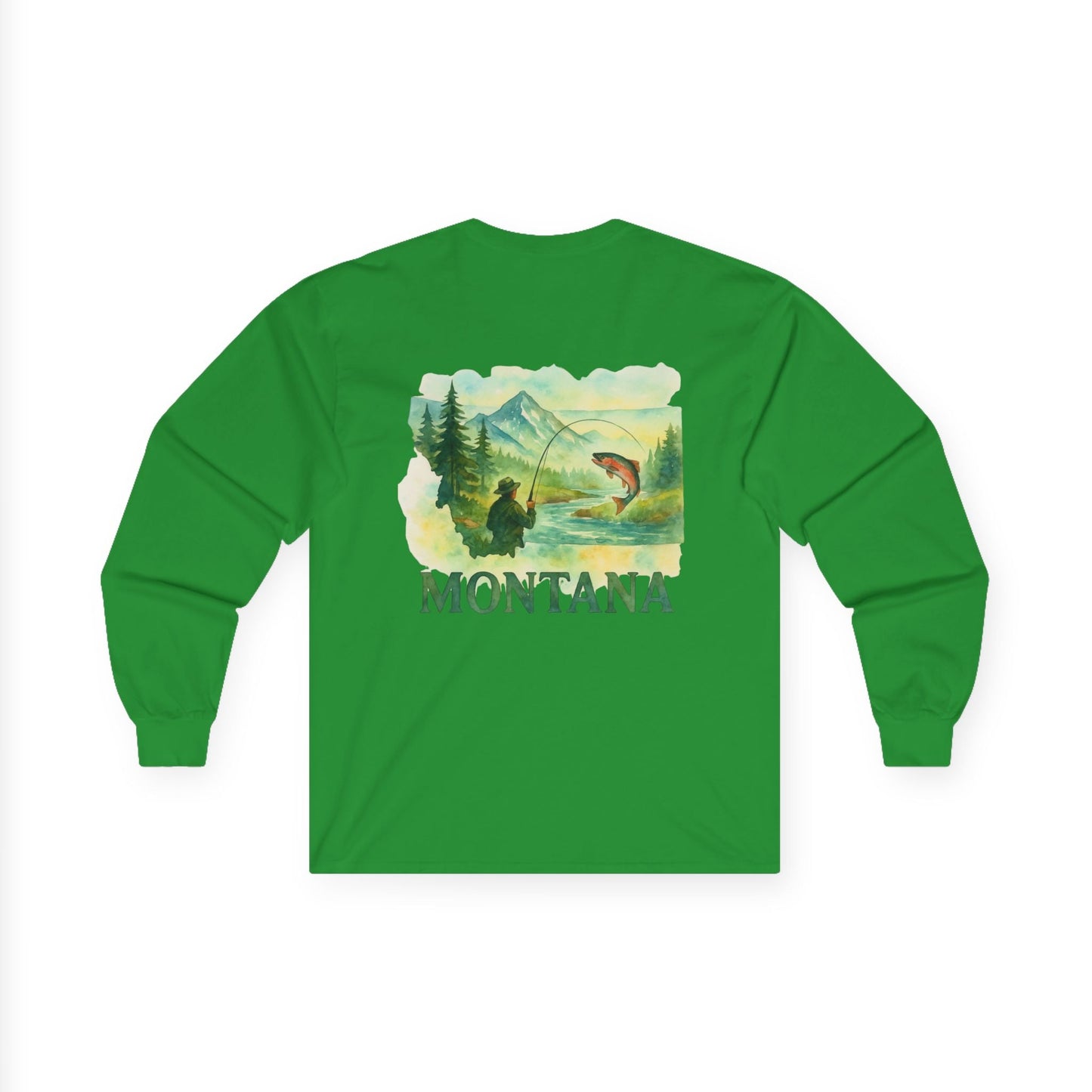 Fishing Long Sleeve Shirt – Angler Tee for Men & Women Outdoors