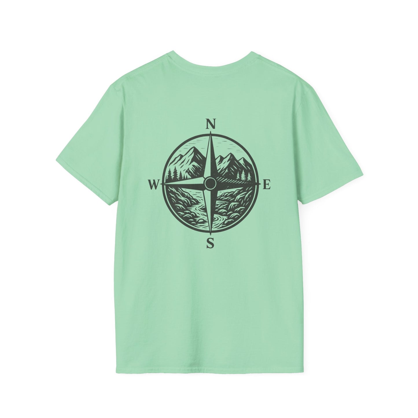 Unisex Wanderer T-Shirt – Not All Who Wander Are Lost Quote Tee