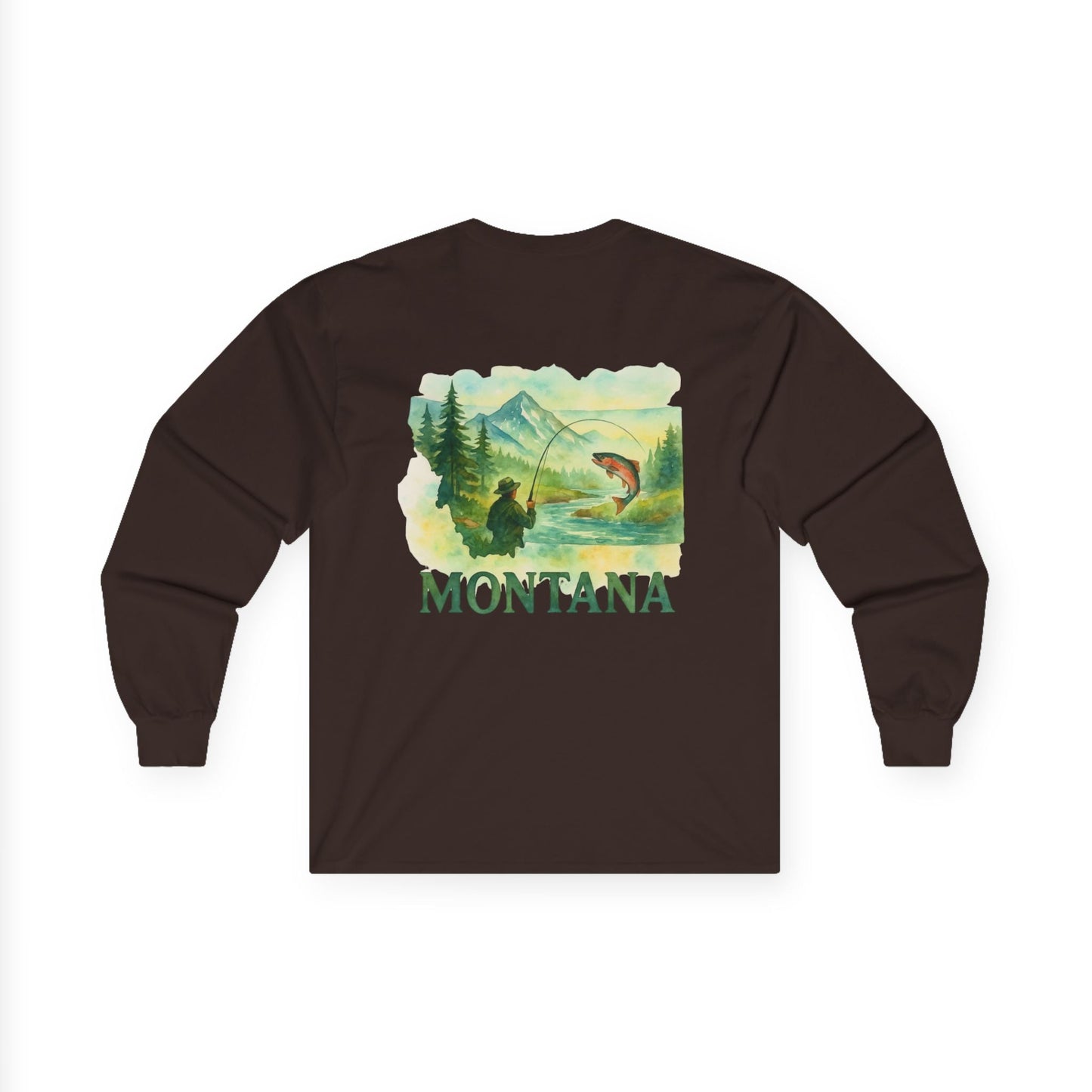Fishing Long Sleeve Shirt – Angler Tee for Men & Women Outdoors