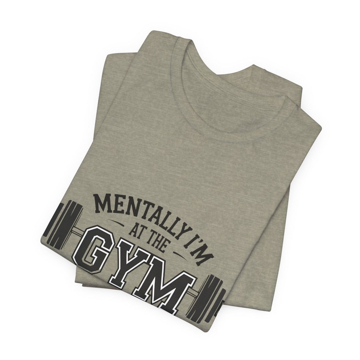 Gym Humor Tee – Motivational Graphic T-Shirt for Gym Lovers