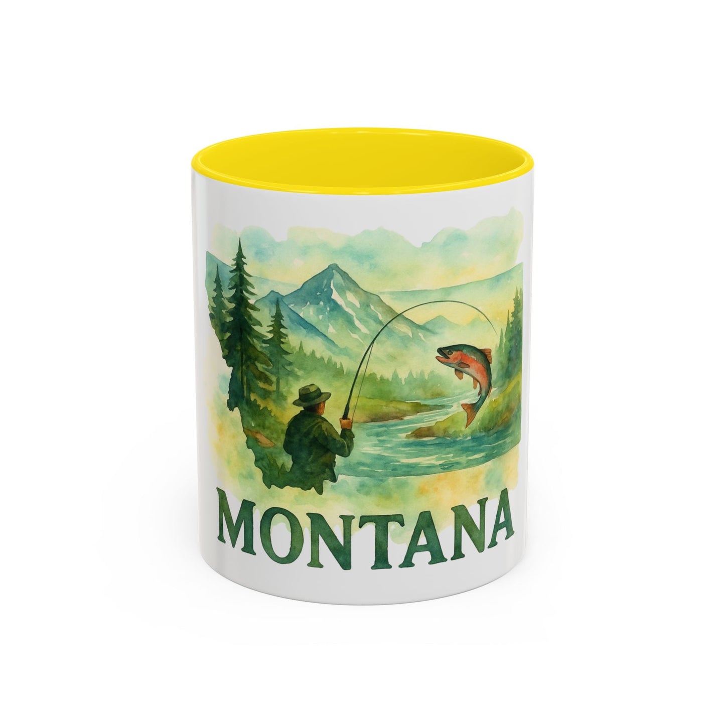Fishing Mug from Montana – Gift for Anglers & Outdoor Lovers