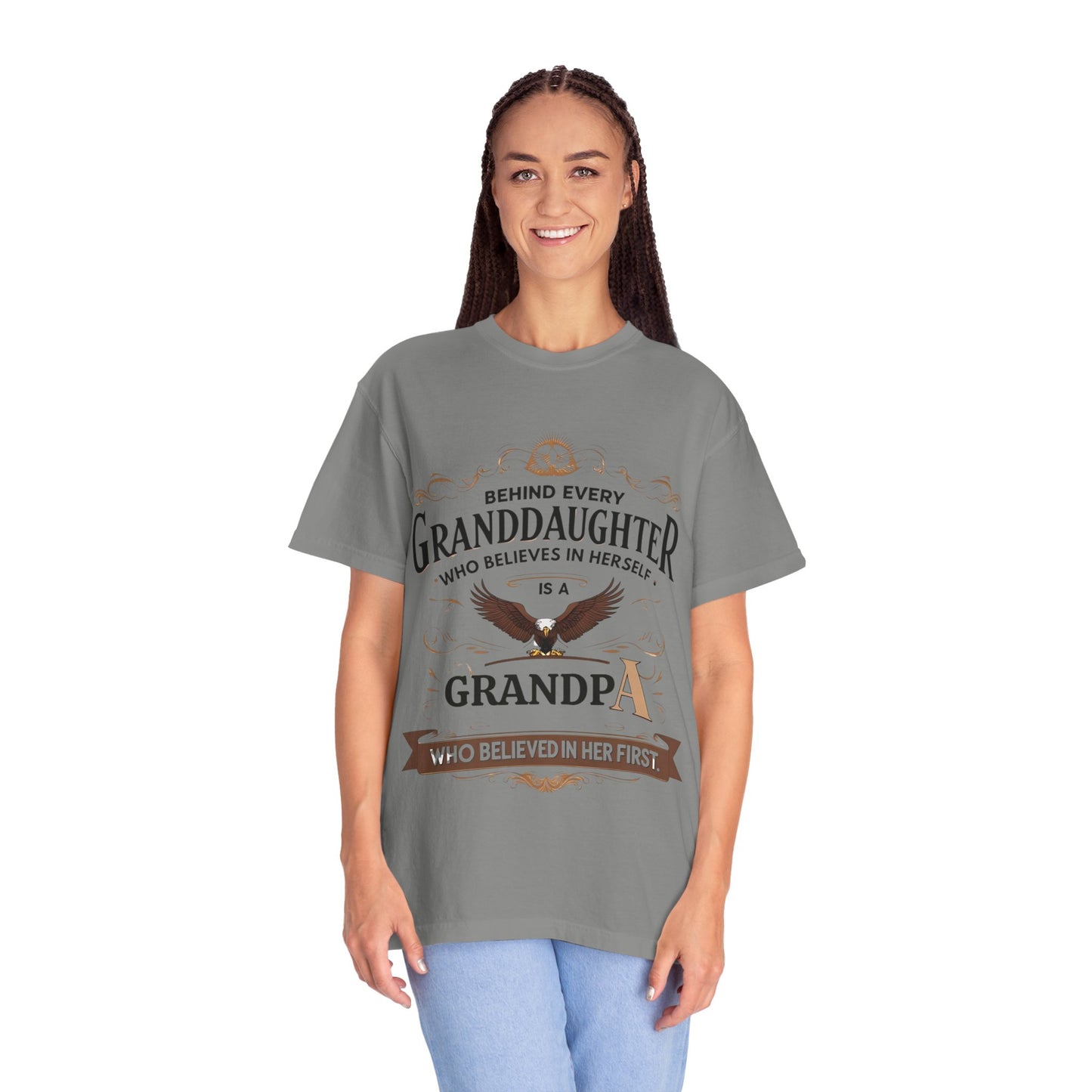 Grandpa Believes in Granddaughter Tee – Inspired by Real Bonds