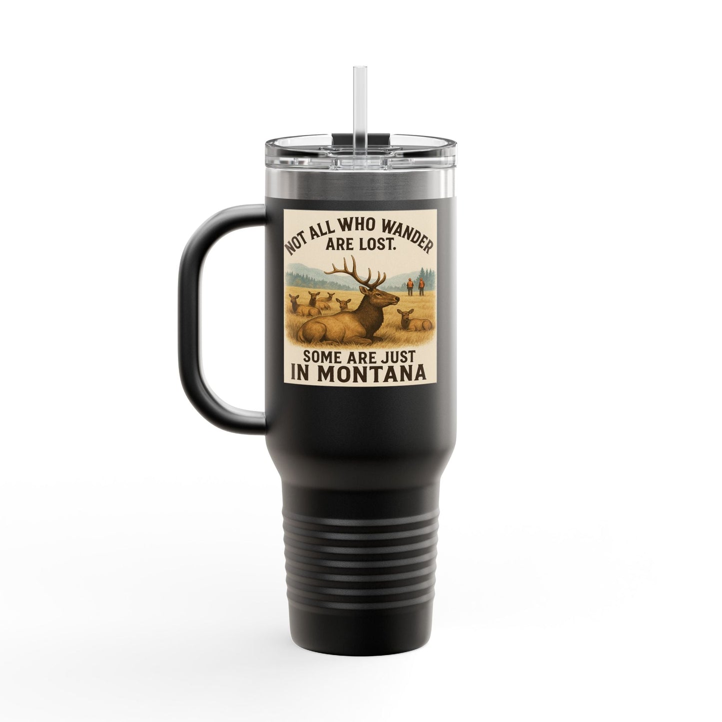 40oz Montana Adventure Mug – Insulated Cup for Outdoor Travel