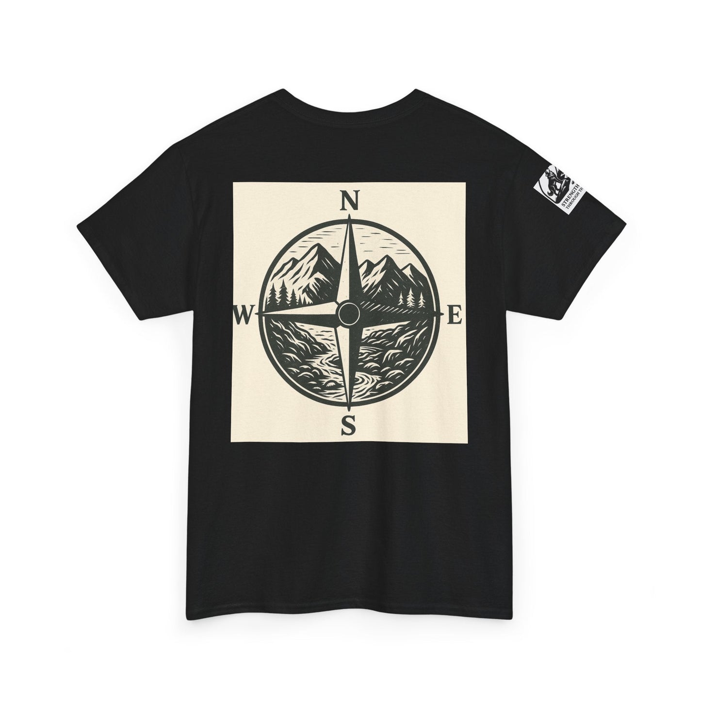 Montana Wanderer Tee – Inspirational Nature Quote Shirt for Explorers