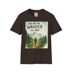Montana-Inspired Adventure Tee with scenic mountain graphic for nature enthusiasts.